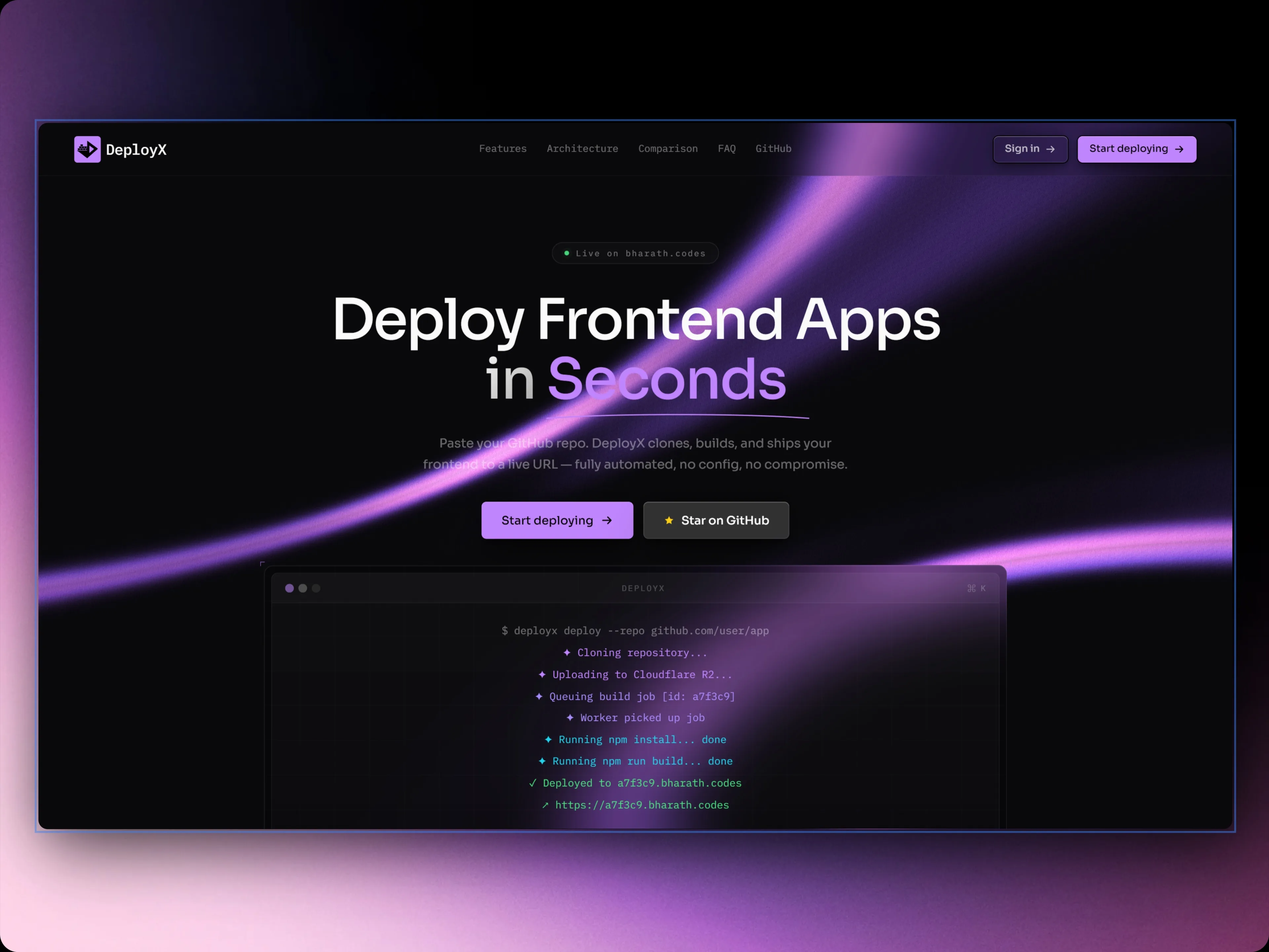 DeployX project cover