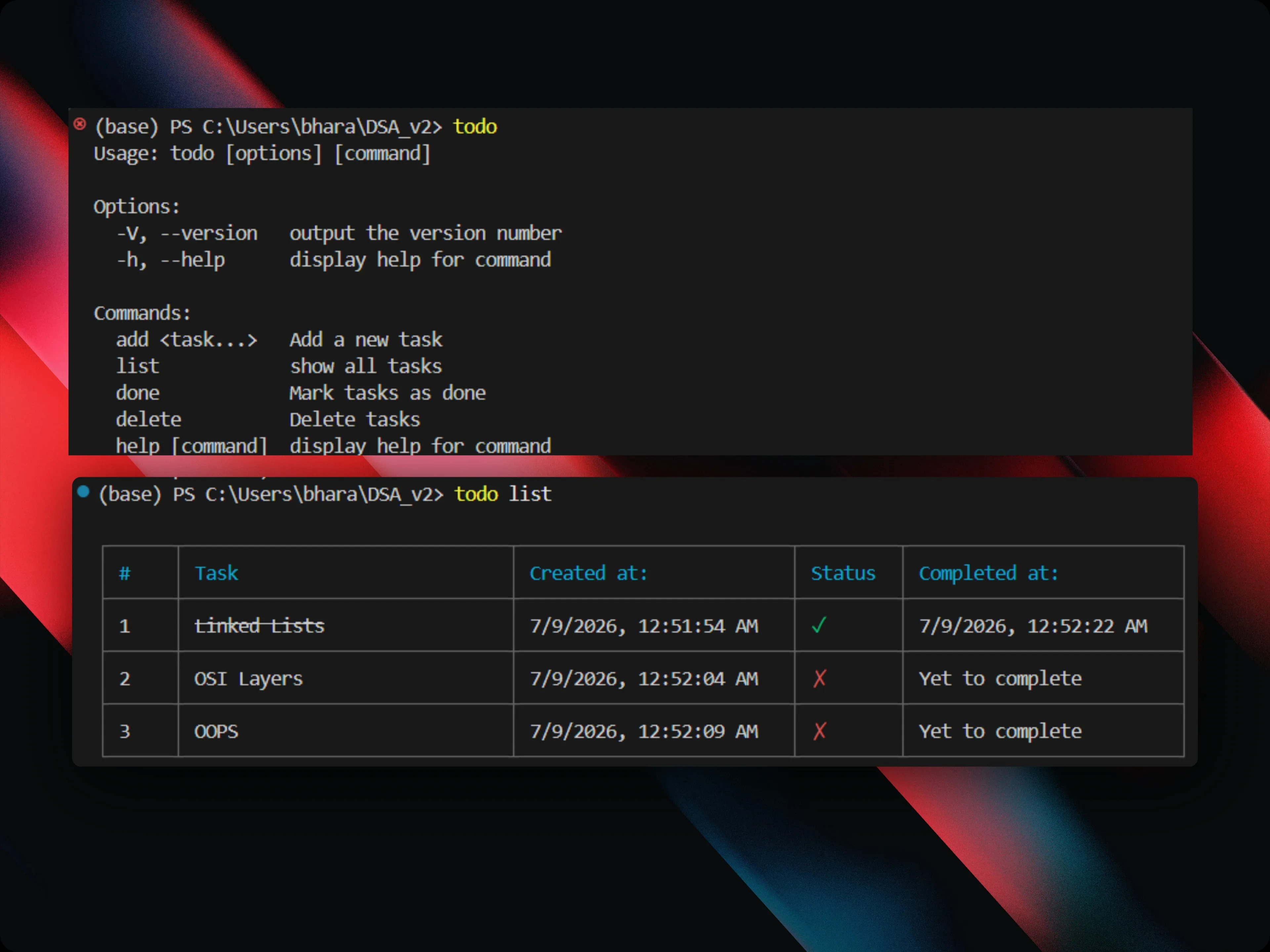 Taskflow CLI project cover